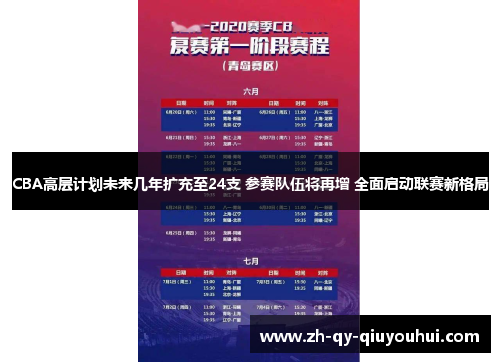 CBA高层计划未来几年扩充至24支 参赛队伍将再增 全面启动联赛新格局