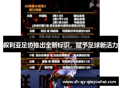 叙利亚足协推出全新标识，赋予足球新活力